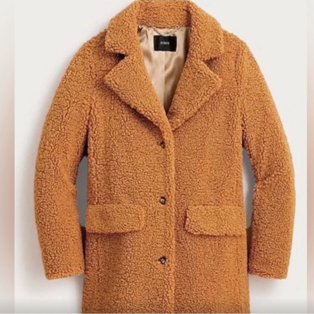 🔥SALE🔥 JCrew Teddy Sherpa Jacket XS - NWT